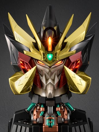 The King of Braves GaoGaiGar Amakuni Kizin Genesic GaoGaiGar Head Bust Gallery Image 2