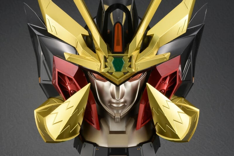 The King of Braves GaoGaiGar Amakuni Kizin Genesic GaoGaiGar Head Bust Gallery Image 13