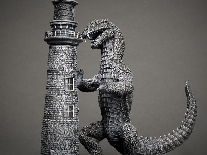 The Beast From 20,000 Fathoms Rhedosaurus 1/72 Scale Model Kit Gallery Image 1
