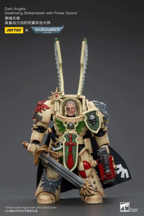 Warhammer 40k Dark Angels Deathwing Strikemaster with Power Sword 1/18 Scale Action Figure Gallery Image 8