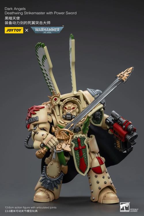 Warhammer 40k Dark Angels Deathwing Strikemaster with Power Sword 1/18 Scale Action Figure Gallery Image 3