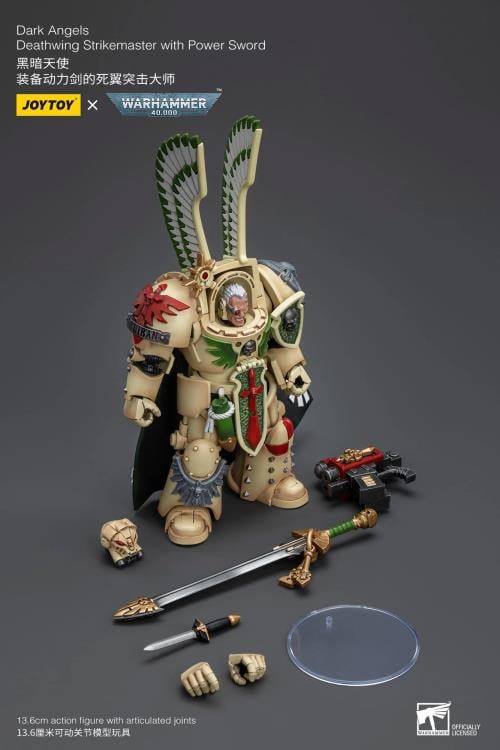 Warhammer 40k Dark Angels Deathwing Strikemaster with Power Sword 1/18 Scale Action Figure Gallery Image 10