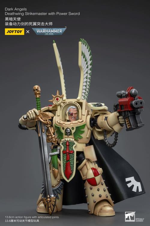 Warhammer 40k Dark Angels Deathwing Strikemaster with Power Sword 1/18 Scale Action Figure Gallery Image 9