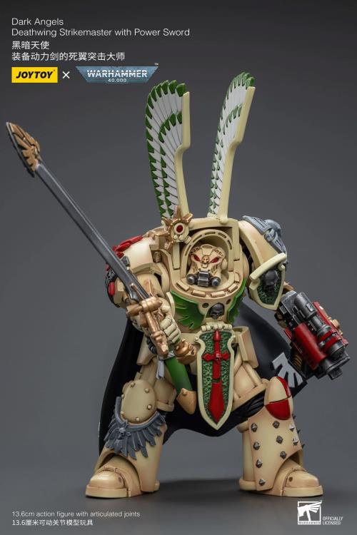 Warhammer 40k Dark Angels Deathwing Strikemaster with Power Sword 1/18 Scale Action Figure Gallery Image 7