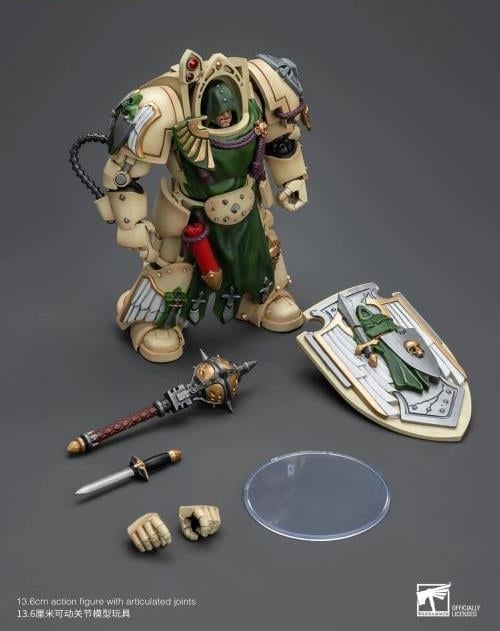 Warhammer 40k Dark Angels Deathwing Knight with Mace of Absolution 1 1/18 Scale Action Figure Gallery Image 9