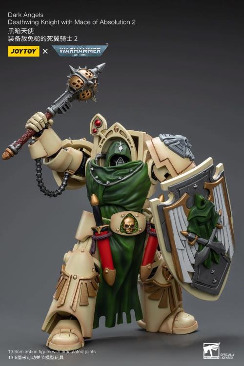 Warhammer 40k Dark Angels Deathwing Knight with Mace of Absolution 2 1/18 Scale Action Figure Gallery Image 8