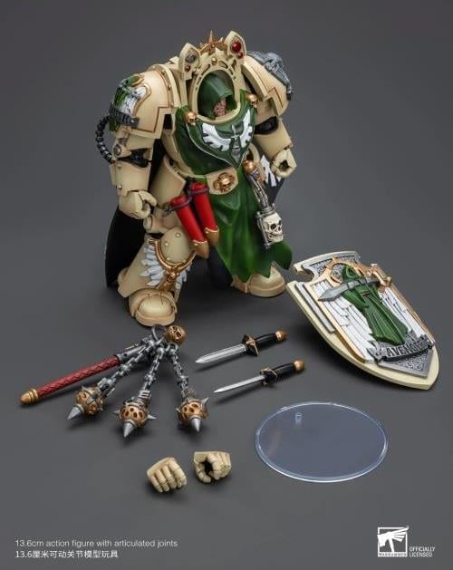 Warhammer 40k Dark Angels Deathwing Knight Master with Flail of the Unforgiven 1/18 Scale Action Figure Gallery Image 9