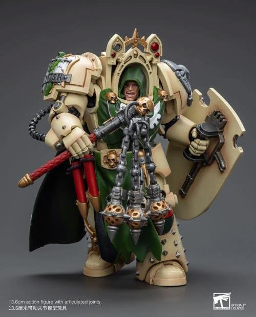 Warhammer 40k Dark Angels Deathwing Knight Master with Flail of the Unforgiven 1/18 Scale Action Figure Gallery Image 3