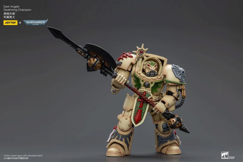 Warhammer 40k Dark Angels Deathwing Champion 1/18 Scale Action Figure Gallery Image 8