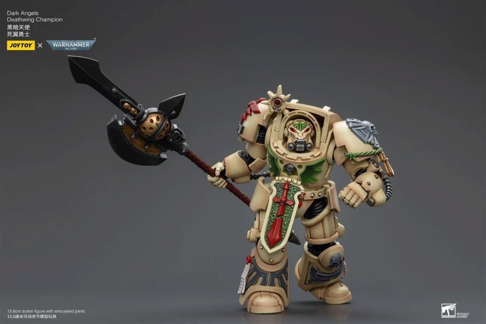 Warhammer 40k Dark Angels Deathwing Champion 1/18 Scale Action Figure Gallery Image 6