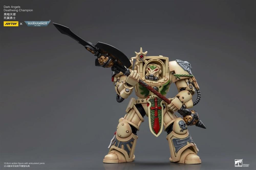 Warhammer 40k Dark Angels Deathwing Champion 1/18 Scale Action Figure Gallery Image 7