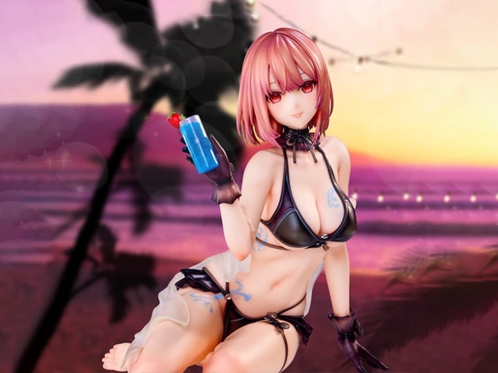 Necomi Illustration One More Drink for the Vacation Figure Gallery Image 1