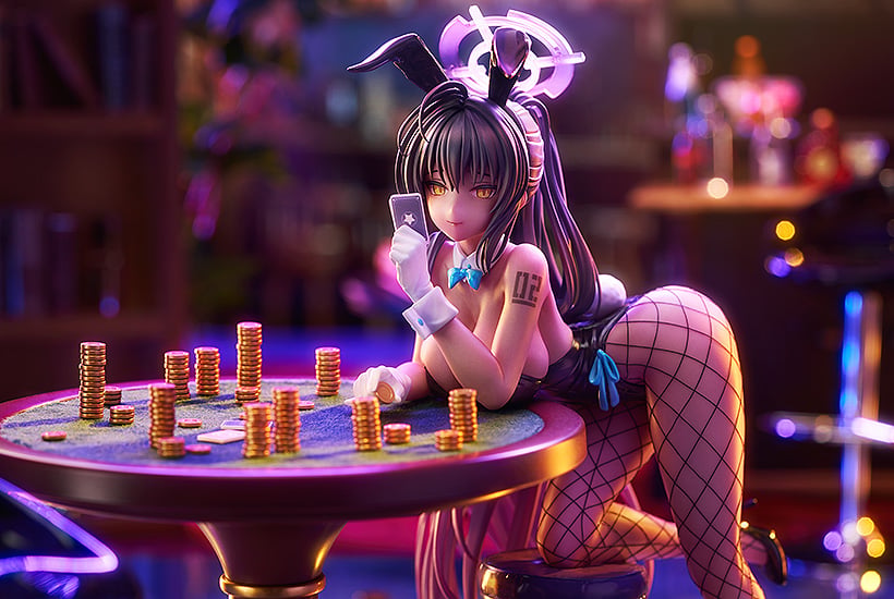 Blue Archive Karin Kakudate (Bunny Girl: Game Playing Ver.) 1/7 Scale Figure Gallery Image 11