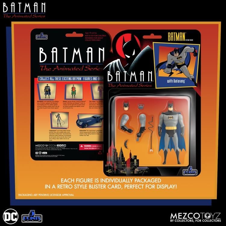Batman: The Animated Series 5 Points Deluxe Set of 4 Figures Gallery Image 17
