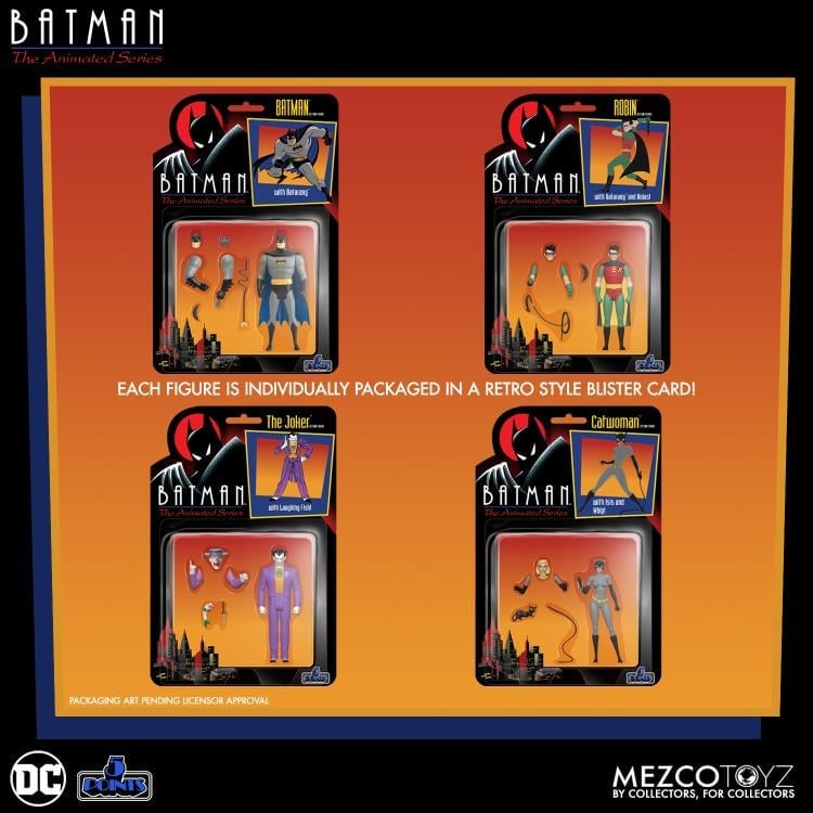 Batman: The Animated Series 5 Points Deluxe Set of 4 Figures Gallery Image 18