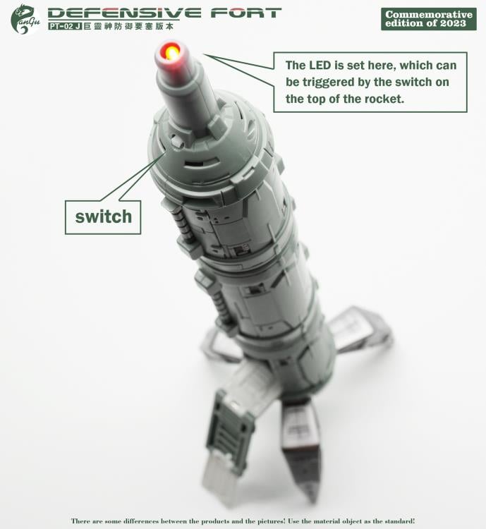 PT-02J Mighty Miracle God (Fortress Ver.) Limited Edition Figure Gallery Image 19