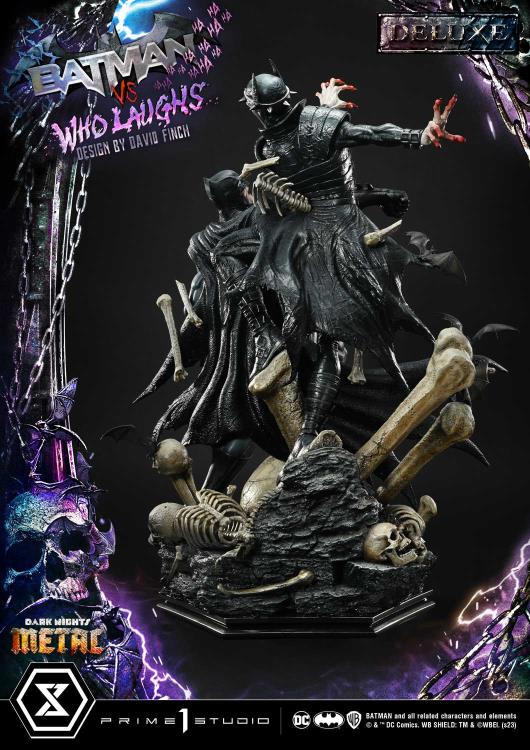 Dark Nights: Metal Ultimate Premium Masterline Batman Vs. Batman Who Laughs (Deluxe Ver.) 1/4 Scale Statue (With Bonus) Gallery Image 68