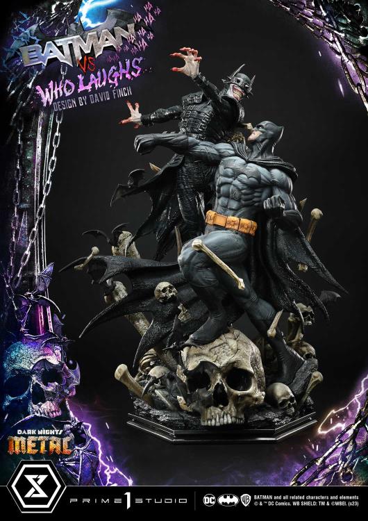 Dark Nights: Metal Ultimate Premium Masterline Batman Vs. Batman Who Laughs (Deluxe Ver.) 1/4 Scale Statue (With Bonus) Gallery Image 72