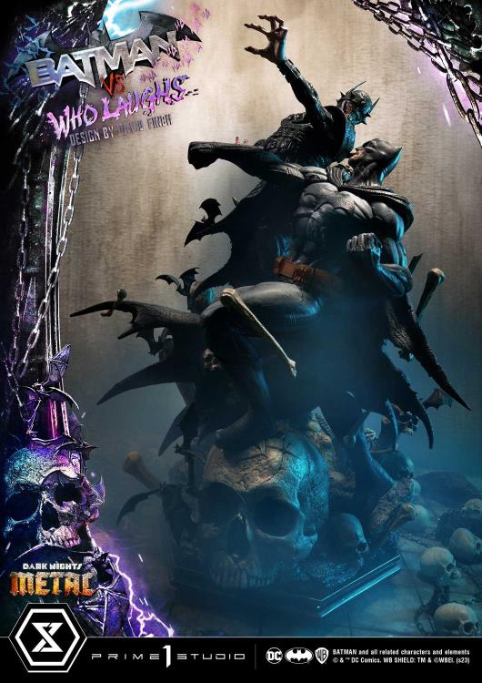 Dark Nights: Metal Ultimate Premium Masterline Batman Vs. Batman Who Laughs (Deluxe Ver.) 1/4 Scale Statue (With Bonus) Gallery Image 55