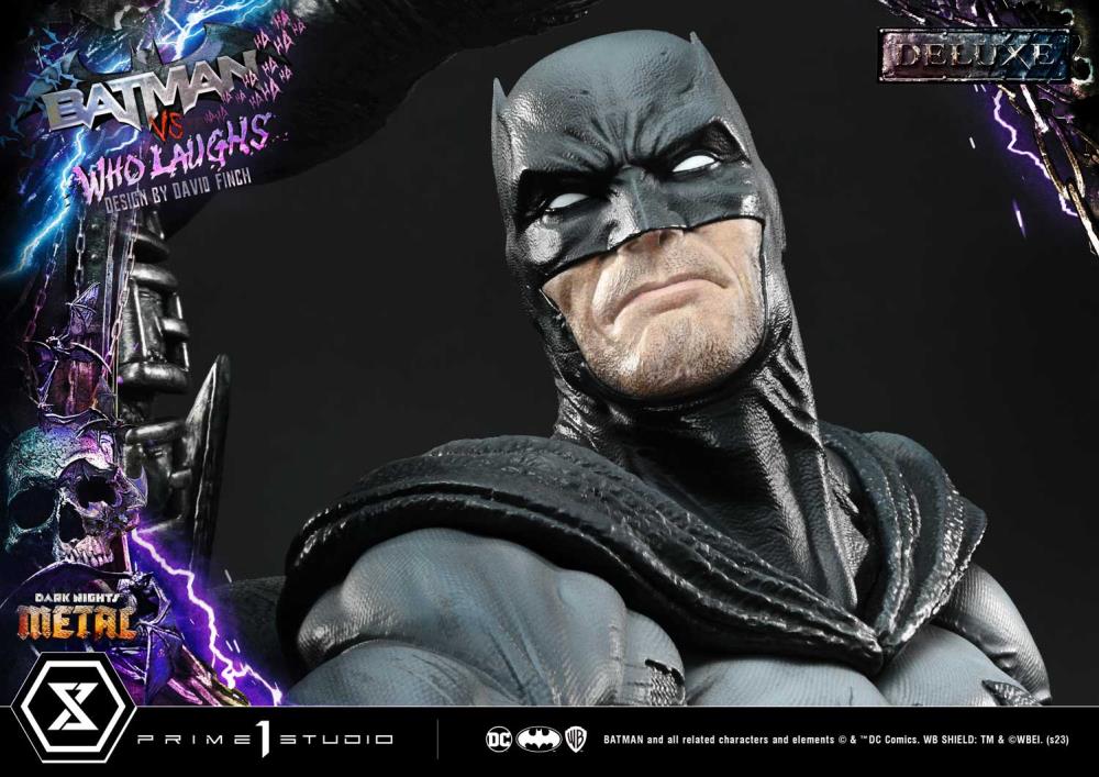 Dark Nights: Metal Ultimate Premium Masterline Batman Vs. Batman Who Laughs (Deluxe Ver.) 1/4 Scale Statue (With Bonus) Gallery Image 95
