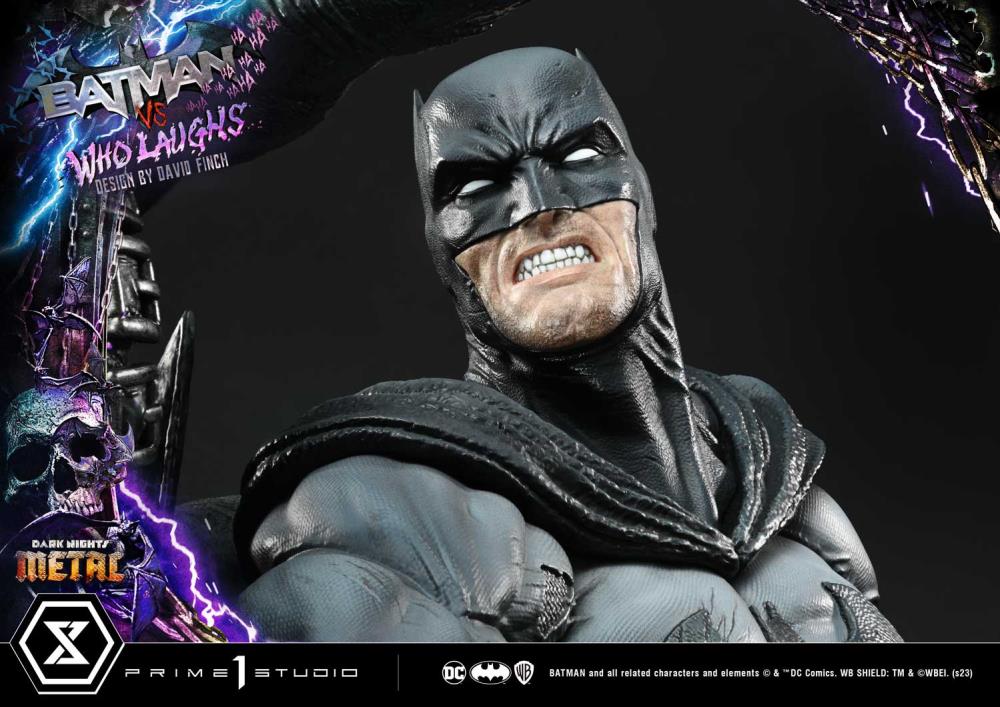 Dark Nights: Metal Ultimate Premium Masterline Batman Vs. Batman Who Laughs (Deluxe Ver.) 1/4 Scale Statue (With Bonus) Gallery Image 96