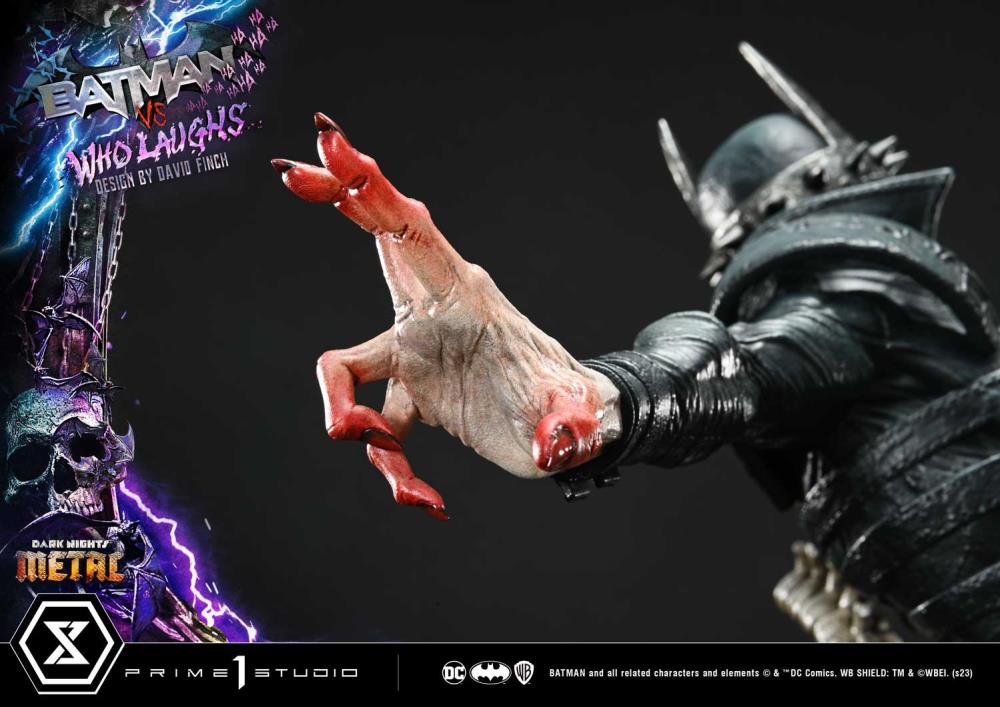 Dark Nights: Metal Ultimate Premium Masterline Batman Vs. Batman Who Laughs (Deluxe Ver.) 1/4 Scale Statue (With Bonus) Gallery Image 87