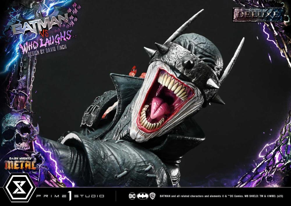 Dark Nights: Metal Ultimate Premium Masterline Batman Vs. Batman Who Laughs (Deluxe Ver.) 1/4 Scale Statue (With Bonus) Gallery Image 105