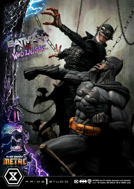 Dark Nights: Metal Ultimate Premium Masterline Batman Vs. Batman Who Laughs (Deluxe Ver.) 1/4 Scale Statue (With Bonus) Gallery Image 45