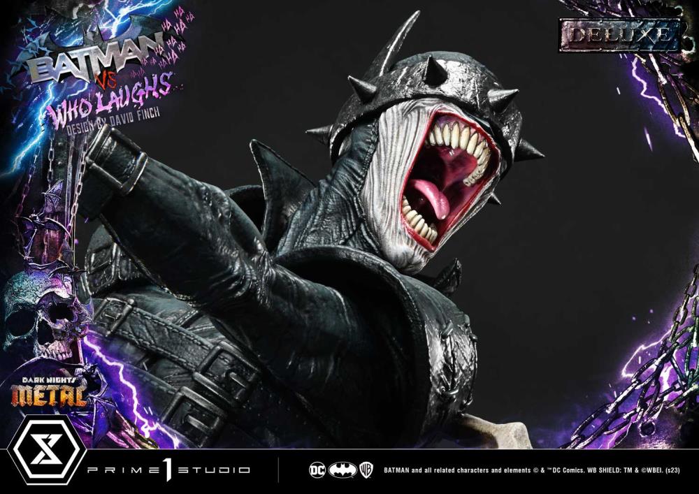 Dark Nights: Metal Ultimate Premium Masterline Batman Vs. Batman Who Laughs (Deluxe Ver.) 1/4 Scale Statue (With Bonus) Gallery Image 107