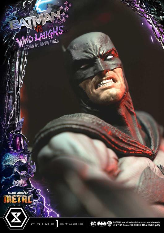 Dark Nights: Metal Ultimate Premium Masterline Batman Vs. Batman Who Laughs (Deluxe Ver.) 1/4 Scale Statue (With Bonus) Gallery Image 94