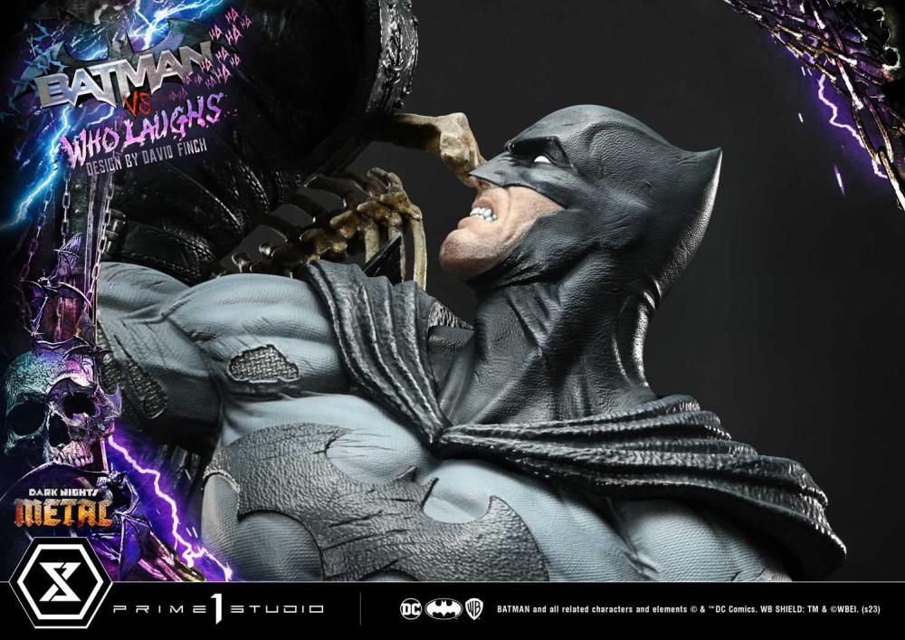 Dark Nights: Metal Ultimate Premium Masterline Batman Vs. Batman Who Laughs (Deluxe Ver.) 1/4 Scale Statue (With Bonus) Gallery Image 102