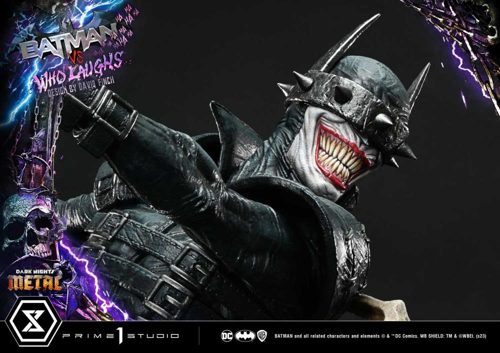 Dark Nights: Metal Ultimate Premium Masterline Batman Vs. Batman Who Laughs (Deluxe Ver.) 1/4 Scale Statue (With Bonus) Gallery Image 106