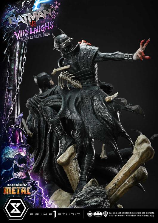 Dark Nights: Metal Ultimate Premium Masterline Batman Vs. Batman Who Laughs (Deluxe Ver.) 1/4 Scale Statue (With Bonus) Gallery Image 77
