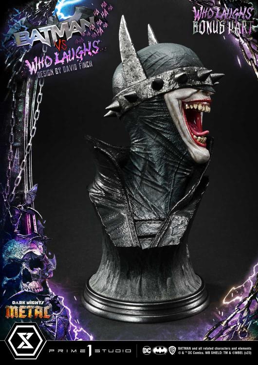 Dark Nights: Metal Ultimate Premium Masterline Batman Vs. Batman Who Laughs (Deluxe Ver.) 1/4 Scale Statue (With Bonus) Gallery Image 9