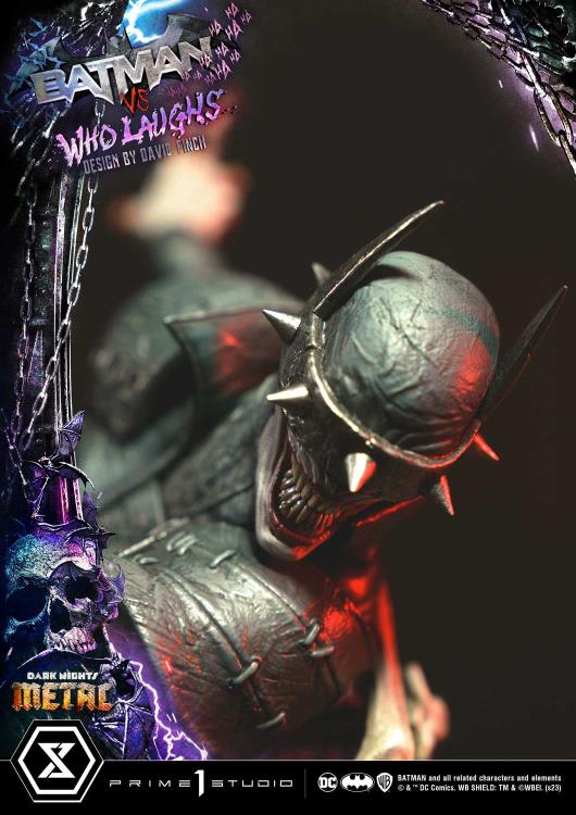 Dark Nights: Metal Ultimate Premium Masterline Batman Vs. Batman Who Laughs (Deluxe Ver.) 1/4 Scale Statue (With Bonus) Gallery Image 103