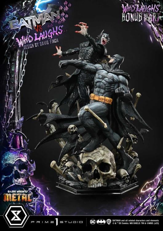 Dark Nights: Metal Ultimate Premium Masterline Batman Vs. Batman Who Laughs (Deluxe Ver.) 1/4 Scale Statue (With Bonus) Gallery Image 4