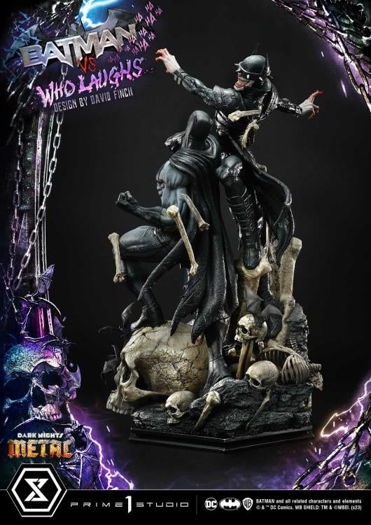 Dark Nights: Metal Ultimate Premium Masterline Batman Vs. Batman Who Laughs (Deluxe Ver.) 1/4 Scale Statue (With Bonus) Gallery Image 73