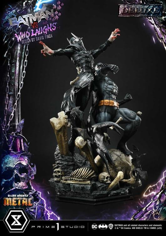 Dark Nights: Metal Ultimate Premium Masterline Batman Vs. Batman Who Laughs (Deluxe Ver.) 1/4 Scale Statue (With Bonus) Gallery Image 66