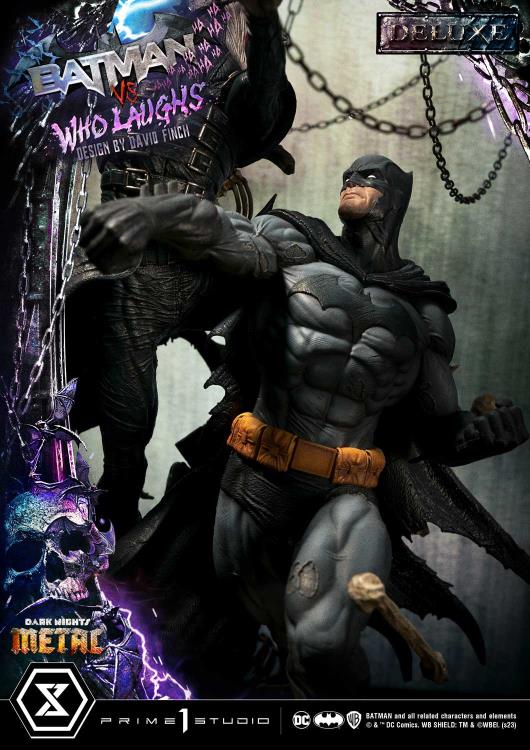 Dark Nights: Metal Ultimate Premium Masterline Batman Vs. Batman Who Laughs (Deluxe Ver.) 1/4 Scale Statue (With Bonus) Gallery Image 51