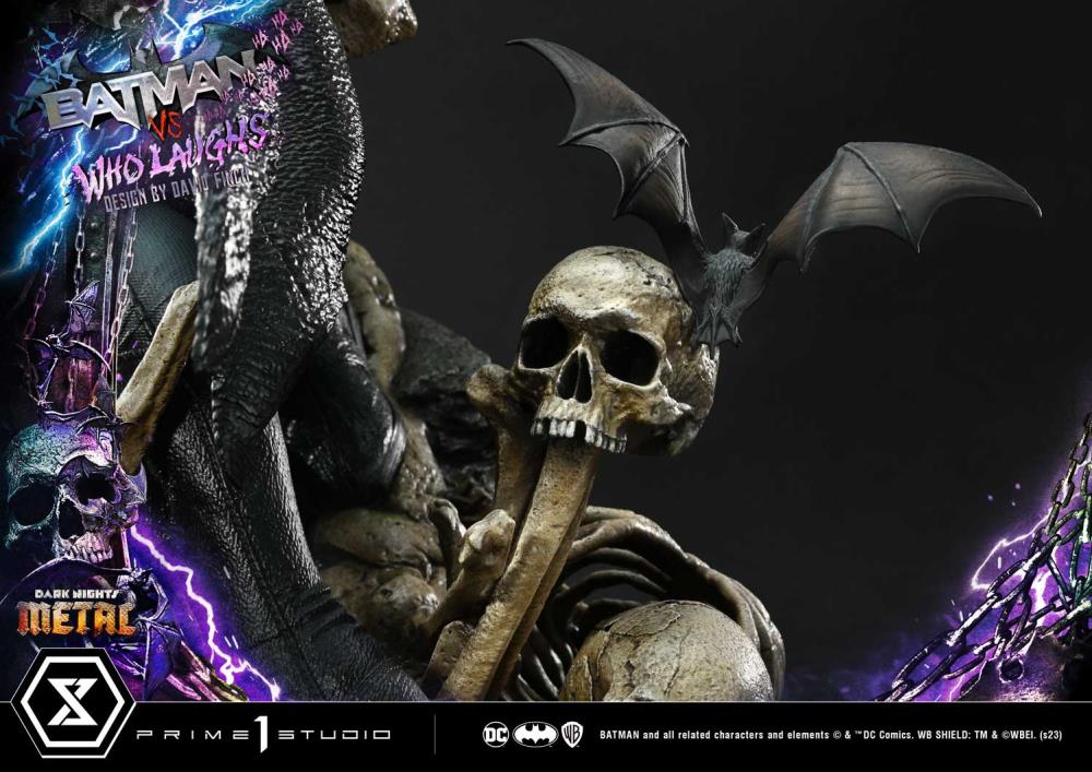 Dark Nights: Metal Ultimate Premium Masterline Batman Vs. Batman Who Laughs (Deluxe Ver.) 1/4 Scale Statue (With Bonus) Gallery Image 131