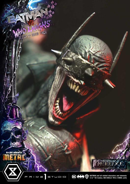 Dark Nights: Metal Ultimate Premium Masterline Batman Vs. Batman Who Laughs (Deluxe Ver.) 1/4 Scale Statue (With Bonus) Gallery Image 88