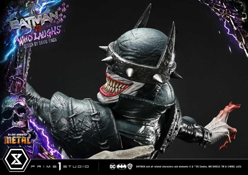 Dark Nights: Metal Ultimate Premium Masterline Batman Vs. Batman Who Laughs (Deluxe Ver.) 1/4 Scale Statue (With Bonus) Gallery Image 109