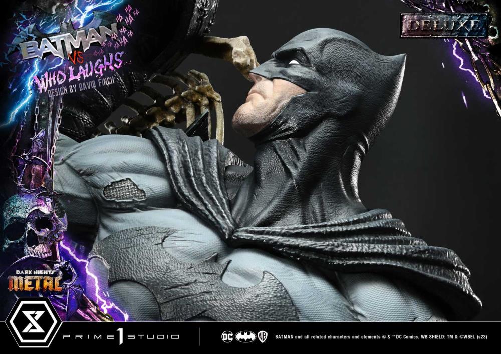 Dark Nights: Metal Ultimate Premium Masterline Batman Vs. Batman Who Laughs (Deluxe Ver.) 1/4 Scale Statue (With Bonus) Gallery Image 101