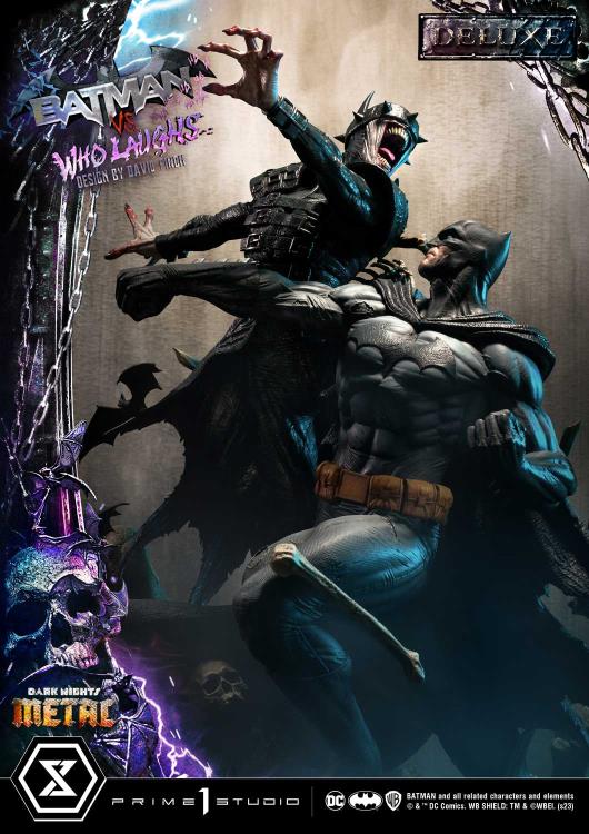 Dark Nights: Metal Ultimate Premium Masterline Batman Vs. Batman Who Laughs (Deluxe Ver.) 1/4 Scale Statue (With Bonus) Gallery Image 60