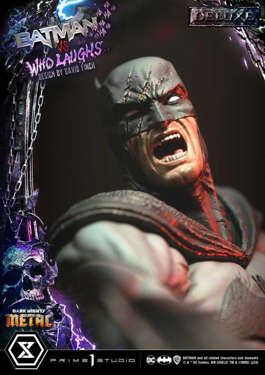 Dark Nights: Metal Ultimate Premium Masterline Batman Vs. Batman Who Laughs (Deluxe Ver.) 1/4 Scale Statue (With Bonus) Gallery Image 92