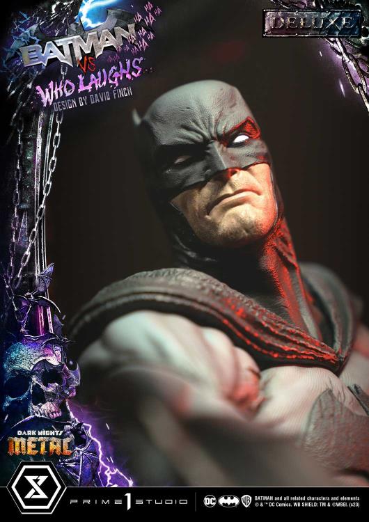 Dark Nights: Metal Ultimate Premium Masterline Batman Vs. Batman Who Laughs (Deluxe Ver.) 1/4 Scale Statue (With Bonus) Gallery Image 93