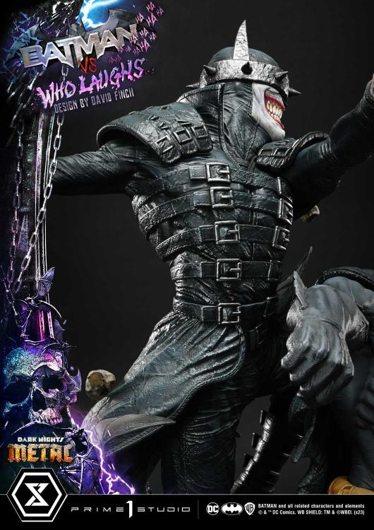Dark Nights: Metal Ultimate Premium Masterline Batman Vs. Batman Who Laughs (Deluxe Ver.) 1/4 Scale Statue (With Bonus) Gallery Image 91