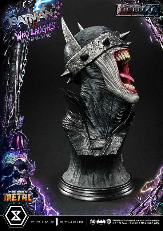 Dark Nights: Metal Ultimate Premium Masterline Batman Vs. Batman Who Laughs (Deluxe Ver.) 1/4 Scale Statue (With Bonus) Gallery Image 116