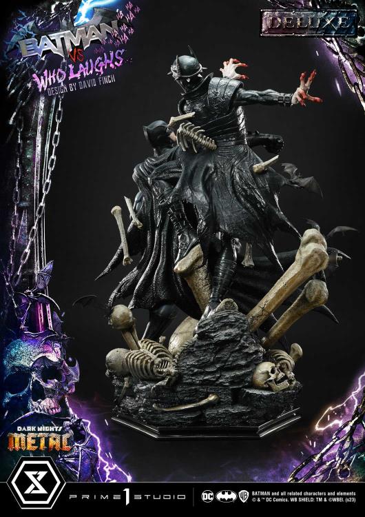 Dark Nights: Metal Ultimate Premium Masterline Batman Vs. Batman Who Laughs (Deluxe Ver.) 1/4 Scale Statue (With Bonus) Gallery Image 71