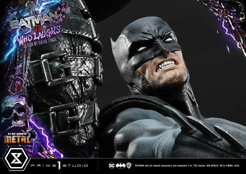 Dark Nights: Metal Ultimate Premium Masterline Batman Vs. Batman Who Laughs (Deluxe Ver.) 1/4 Scale Statue (With Bonus) Gallery Image 89